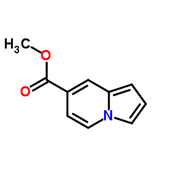 中氮茚-7-羧酸甲酯结构式