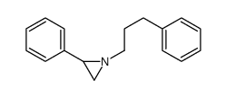 2-phenyl-1-(3-phenylpropyl)aziridine Structure
