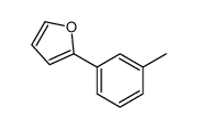 2-(3-methylphenyl)furan Structure