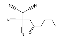 4-oxooctane-1,1,2,2-tetracarbonitrile Structure