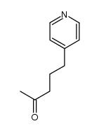 4-(4'-oxopentyl)pyridine结构式