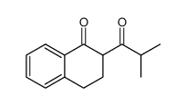 2-Isobutyryl-3,4-dihydronaphthalen-1(2H)-one结构式