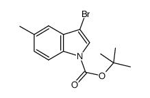 1-Boc-3-bromo-5-methylindole picture
