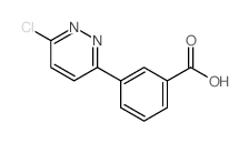 3-(6-Chloropyridazin-3-yl)benzoic acid picture
