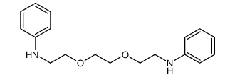 N-[2-[2-(2-anilinoethoxy)ethoxy]ethyl]aniline Structure