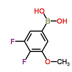 3,4-二氟-5-甲氧基苯硼酸图片