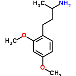 3-(2,4-DIMETHOXY-PHENYL)-1-METHYL-PROPYLAMINE结构式