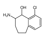 5H-Benzocyclohepten-5-ol, 6-amino-4-chloro-6,7,8,9-tetrahydro Structure