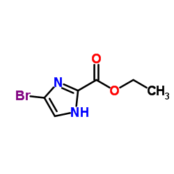 Ethyl 5-bromo-1H-imidazole-2-carboxylate Structure