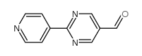 2-pyridin-4-ylpyrimidine-5-carbaldehyde结构式