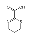 5,6-dihydro-4H-1,3-thiazine-2-carboxylic acid结构式