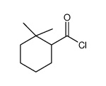 2,2-dimethylcyclohexane-1-carbonyl chloride Structure