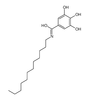 N-dodecyl-3,4,5-trihydroxybenzamide结构式