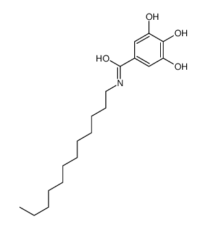 N-dodecyl-3,4,5-trihydroxybenzamide Structure