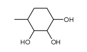 4-methyl-cyclohexane-1,2,3-triol Structure