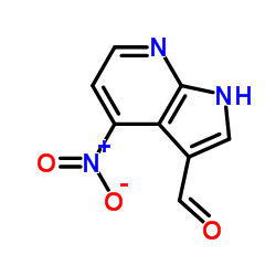 4-nitro-1H-pyrrolo[2,3-b]pyridine-3-carbaldehyde picture