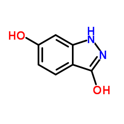 6-Hydroxy-1,2-dihydro-3H-indazol-3-one结构式