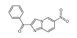 (6-nitroimidazo[1,2-a]pyridin-2-yl)(phenyl)methanone Structure