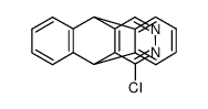 1-chloro-9,10-dihydro-9,10-[1',2']benzeno-2,3-diazaanthracene Structure