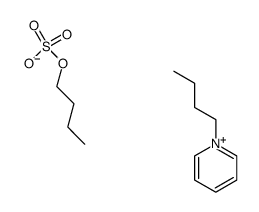 1-butylpyridin-1-ium butyl sulfate结构式