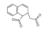 1-nitro-2-(nitromethyl)-1,2-dihydronaphthalene Structure