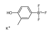 potassium,trifluoro-(4-hydroxy-3-methylphenyl)boranuide Structure