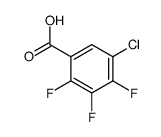 5-Chloro-2,3,4-trifluorobenzoic acid结构式
