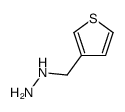 thiophen-3-ylmethylhydrazine Structure