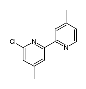 2-chloro-4-methyl-6-(4-methylpyridin-2-yl)pyridine Structure