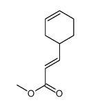 methyl 3-cyclohex-3-en-1-ylprop-2-enoate结构式