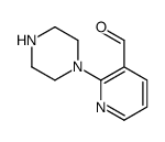 3-Pyridinecarboxaldehyde,2-(1-piperazinyl)-(9CI) picture