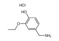 2-ethoxy-4-aminomethyl-phenol, hydrochloride图片