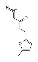 1-diazonio-4-(5-methylfuran-2-yl)but-1-en-2-olate结构式