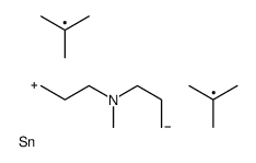 5,5-ditert-butyl-1-methyl-1,5-azastannocane结构式