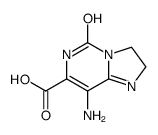 Imidazo[1,2-c]pyrimidine-7-carboxylic acid, 8-amino-2,3-dihydro-5-hydroxy-结构式