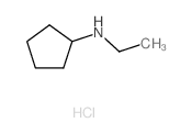 N-Cyclopentyl-N-ethylamine hydrochloride structure