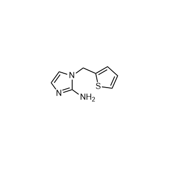 1-(Thiophen-2-ylmethyl)-1h-imidazol-2-amine Structure