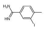 3-iodo-4-methylbenzenecarboximidamide Structure