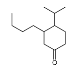 3-butyl-4-propan-2-ylcyclohexan-1-one结构式