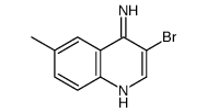 4-Amino-3-bromo-6-methylquinoline structure