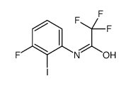 2,2,2-Trifluoro-N-(3-fluoro-2-iodo-phenyl)-acetamide结构式