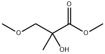2-Hydroxy-3-methoxy-2-methyl-propionic acid methyl ester Structure