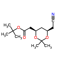 (4R,6R)-tert-Butyl-6-cyanomethyl-2,2-dimethyl-1,3-dioxane-4-acetate picture