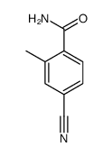 4-cyano-2-methylbenzamide Structure