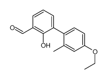 3-(4-ethoxy-2-methylphenyl)-2-hydroxybenzaldehyde结构式