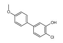 2-chloro-5-(4-methoxyphenyl)phenol Structure