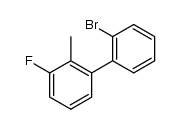 2'-bromo-3-fluoro-2-methylbiphenyl结构式