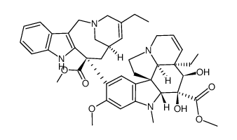 4-deacetyl-8'-noranhydrovinblastine结构式