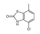 2(3H)-Benzothiazolone,4-chloro-7-methyl-(9CI) Structure
