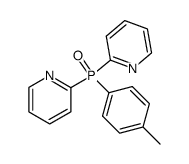 di(2-pyridyl)p-tolylphosphine oxide结构式